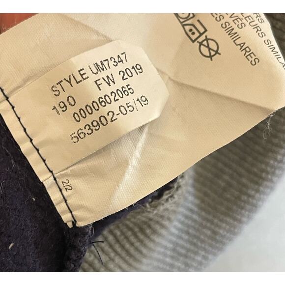 Under Armour Blue/Gray Border Roger Williams Long Sleeve Heavy Cotton Shirt XL - Picture 13 of 13